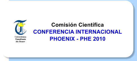 Comisin Cientfica  CONFERENCIA INTERNACIONAL PHOENIX - PHE 2010